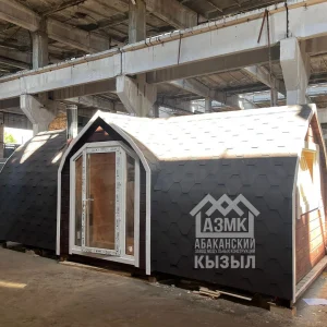Баня викинг с боковым входом